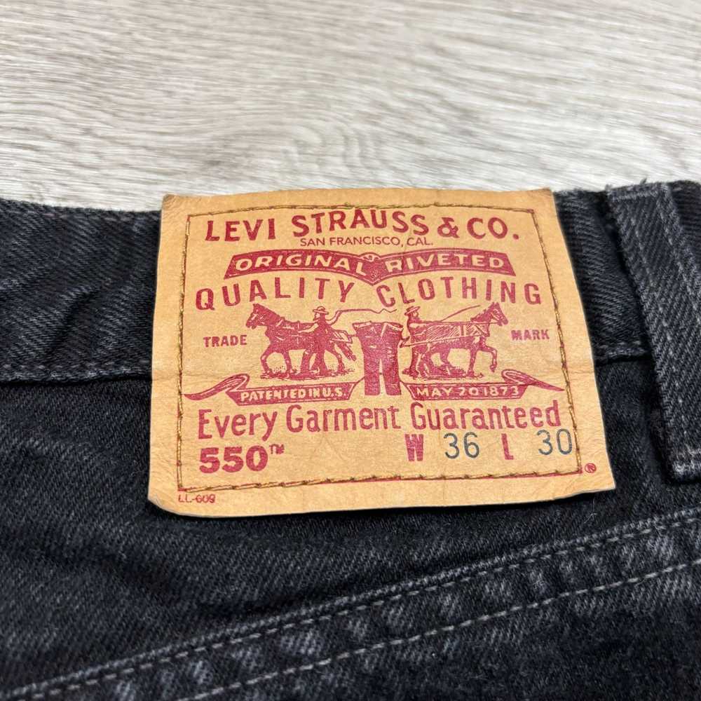 Levi's × Vintage Vintage 90s Levi's 550 Relaxed F… - image 5