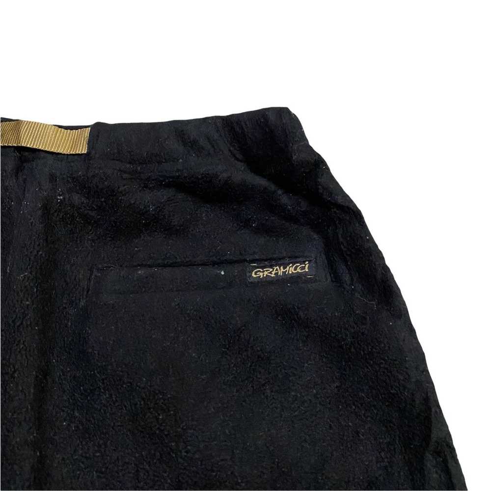 Beams Plus × Gramicci gramicci fleece black long … - image 3