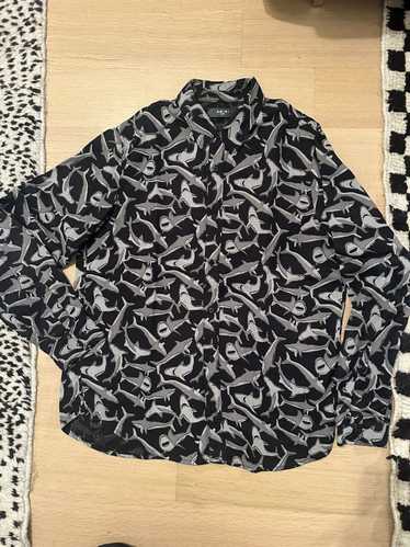 Amiri Shark Pattern Shirt