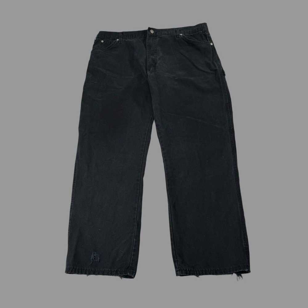 Dickies × Vintage Vintage black dickies work pants - image 2