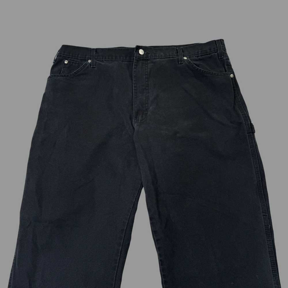 Dickies × Vintage Vintage black dickies work pants - image 3