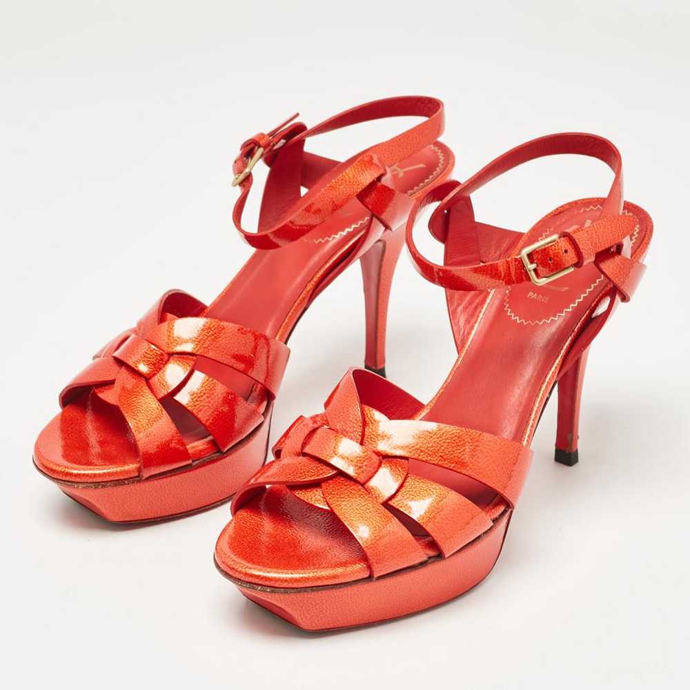 Yves Saint Laurent Patent leather sandal - image 2