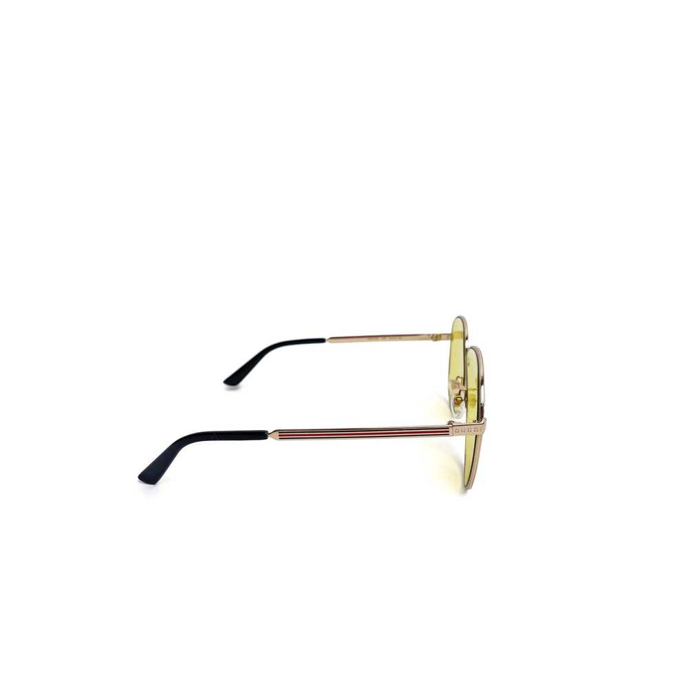 Gucci Gold Aviator Yellow Lens Sunnies - image 3