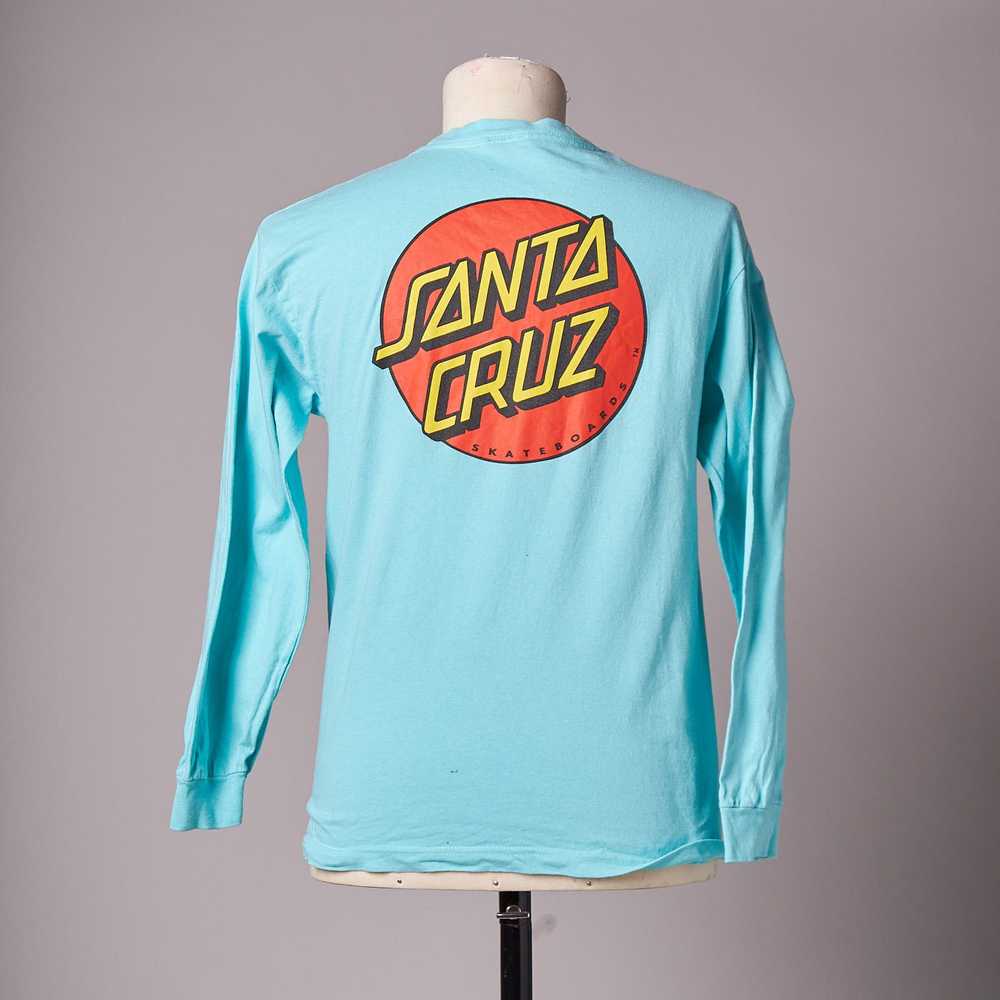 Santa Cruz Skateboards Aqua Santa Cruz Long Sleev… - image 3