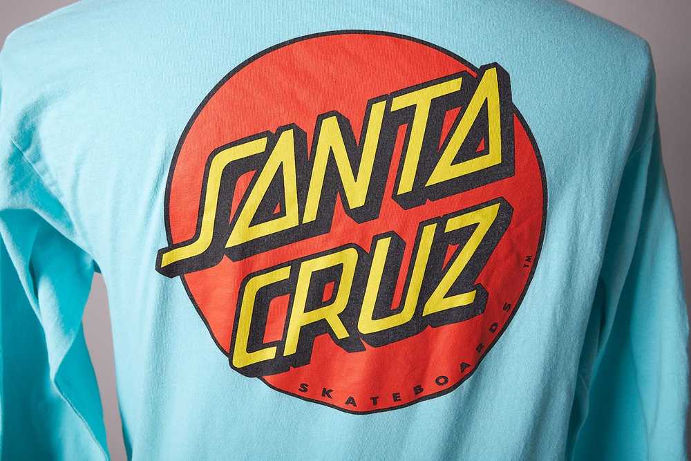 Santa Cruz Skateboards Aqua Santa Cruz Long Sleev… - image 5