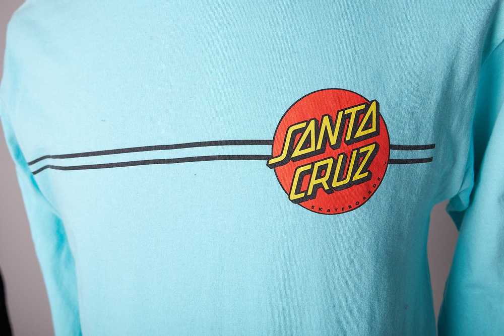 Santa Cruz Skateboards Aqua Santa Cruz Long Sleev… - image 6