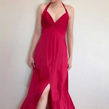 Victoria's Secret × Vintage Vintage VS Red Silk G… - image 1