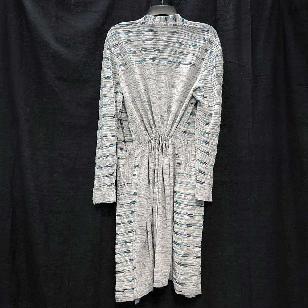 NWT Wmns NIC+ZOE Gray & Blue Long Duster Cardigan… - image 2