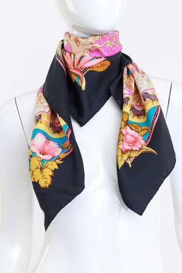 HERMÈS Tropiques Silk Scarf