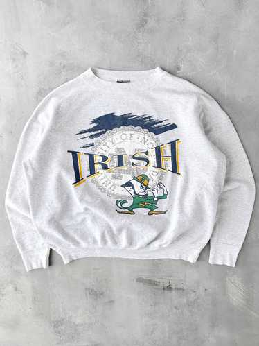 University of Notre Dame Sweatshirt 90's - Large