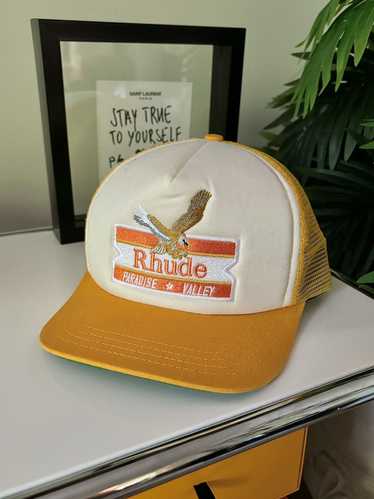 RHUDE “YELLOW EAGLE PARADISE VALLEY” HAT