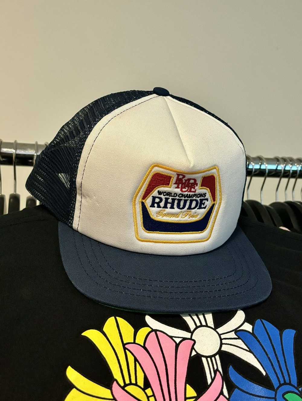 RHUDE RACING WORLD PRIX SNAPBACK HAT - image 2