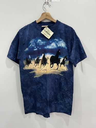 Vintage The Mountain Horses Animal Tee shirt wildl