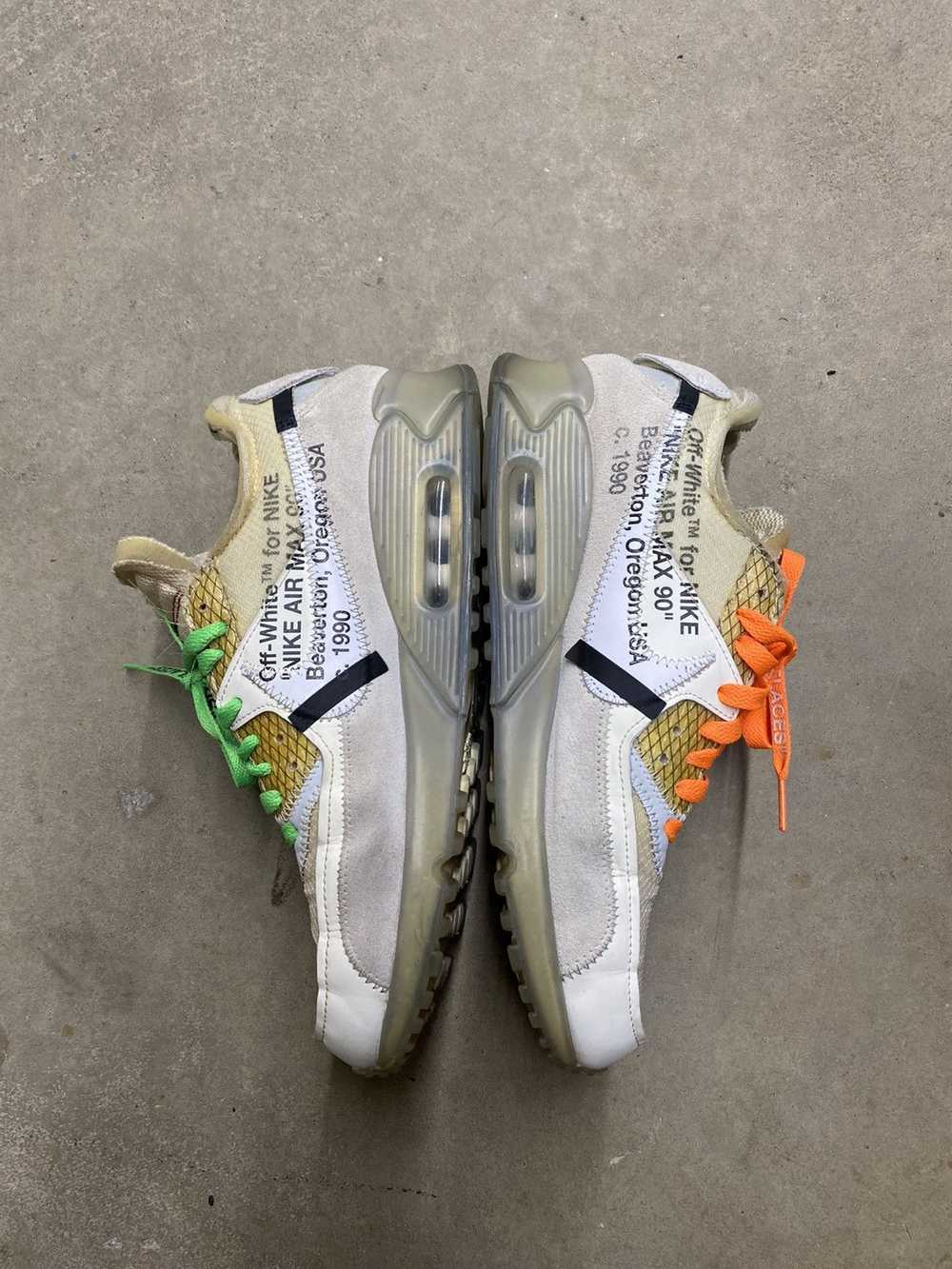 Nike × Off-White Nike off white air max 90 the 10 - image 3