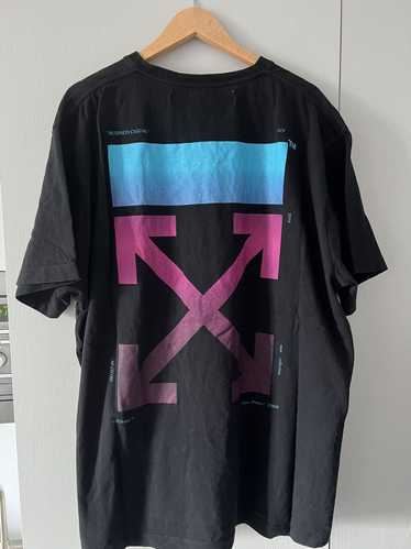 Off-White Off-White Men's Black Gradient Oversized