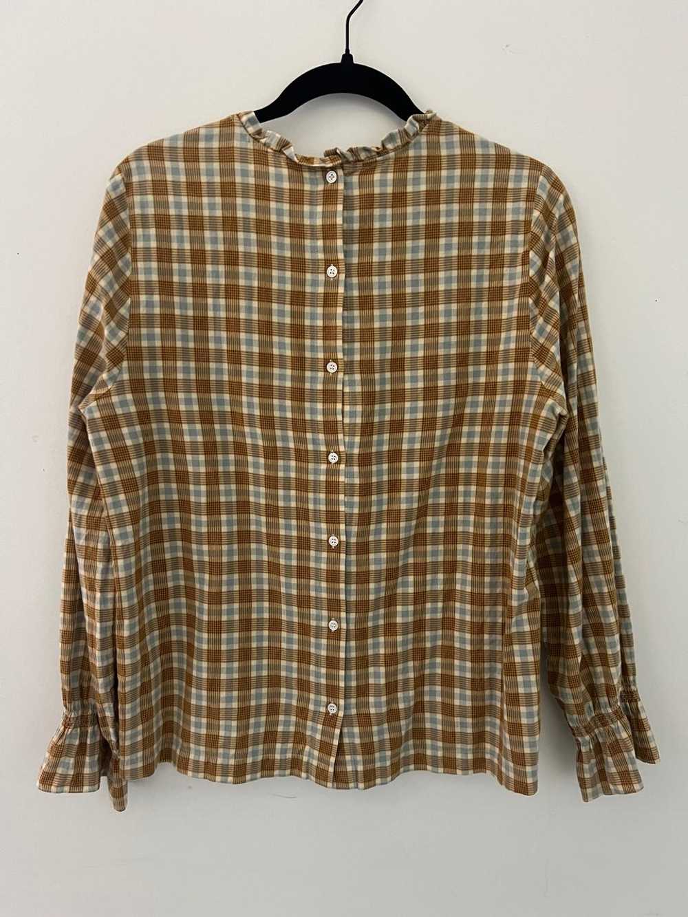 DŌEN Acacia Antoinette Plaid Top (M) | Used,… - image 4