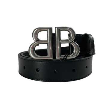 BALENCIAGA/Belt/Leather/BLK/BB LOGO - image 1