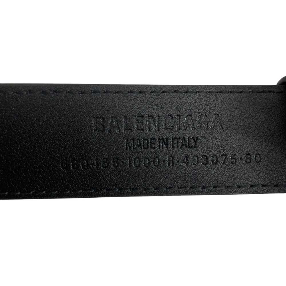 BALENCIAGA/Belt/Leather/BLK/BB LOGO - image 3