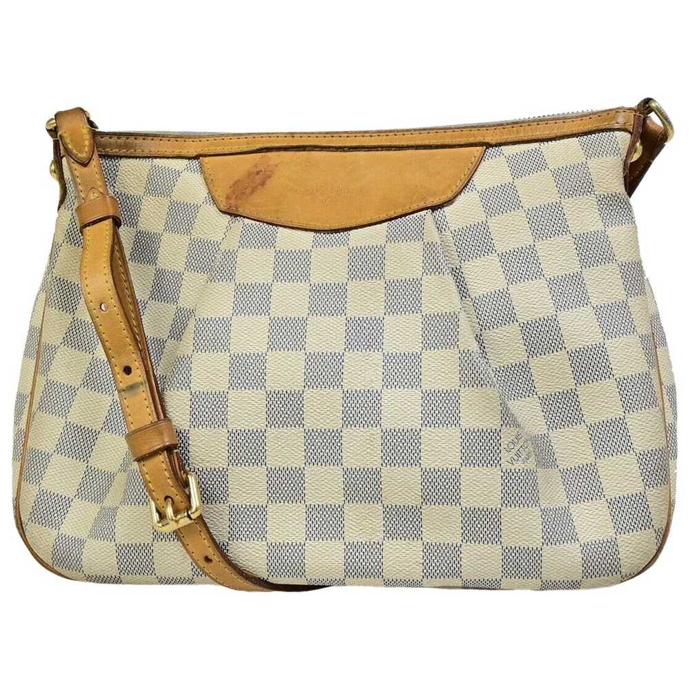 Louis Vuitton Siracusa cloth handbag - image 1