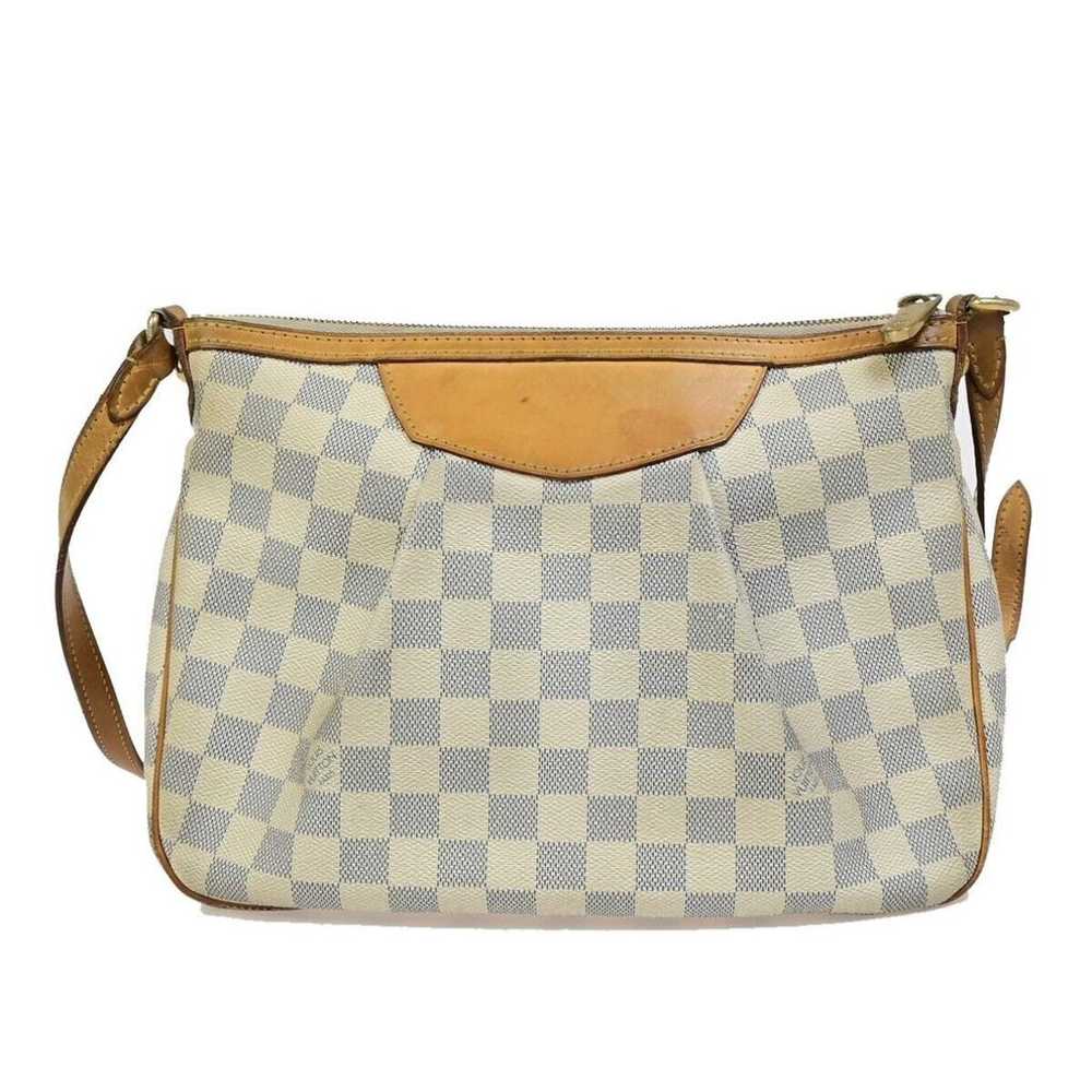 Louis Vuitton Siracusa cloth handbag - image 2