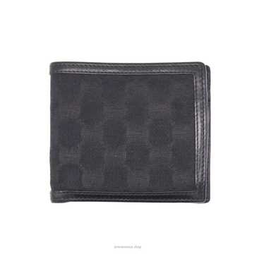 Gucci 🔴 Gucci Bifold Wallet - GG Canvas with Leat