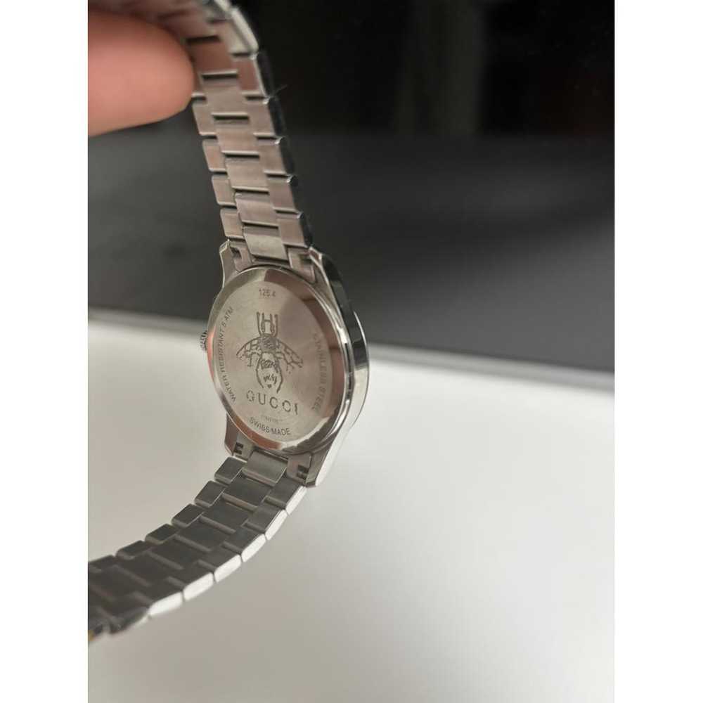 Gucci G-Timeless silver watch - image 2