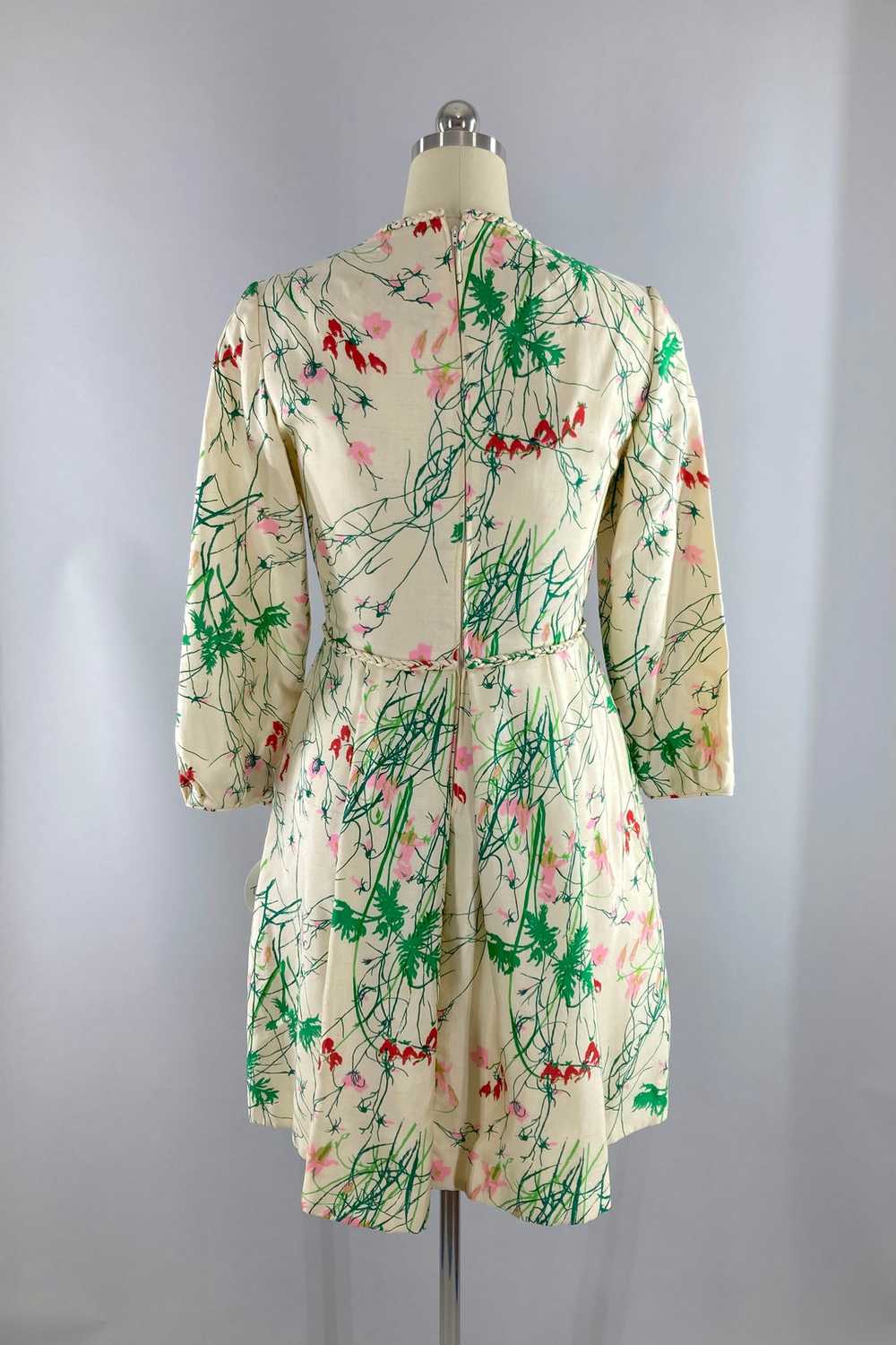 Vintage 1980s Floral Day Dress - image 7