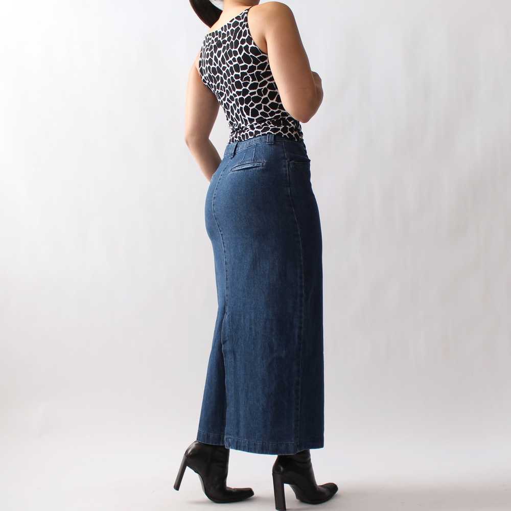 Vintage Lee Denim Skirt - W29 - image 2