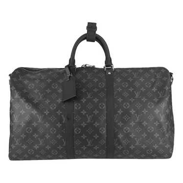 Louis Vuitton Keepall cloth travel bag