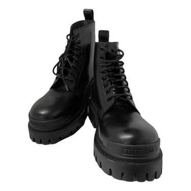 Balenciaga Strike leather boots