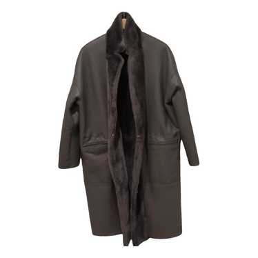 Sprung Frères Shearling coat - image 1