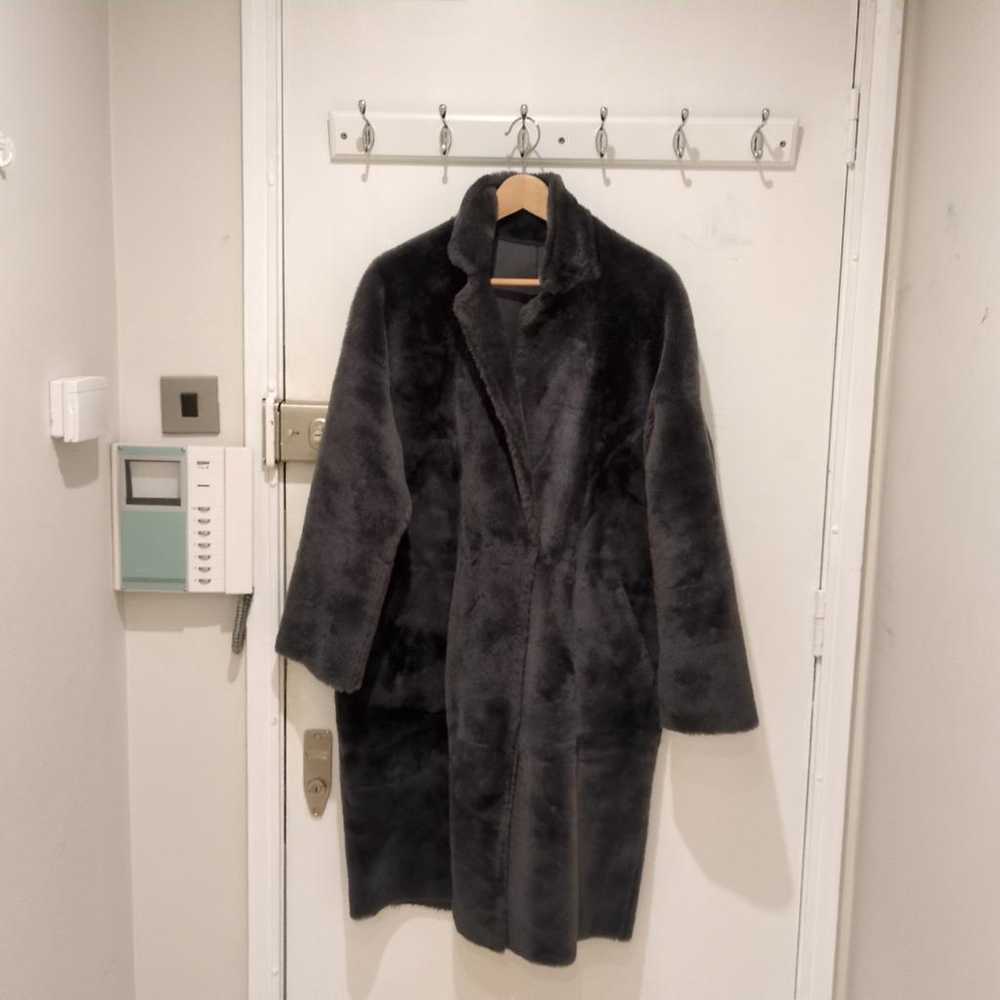 Sprung Frères Shearling coat - image 5