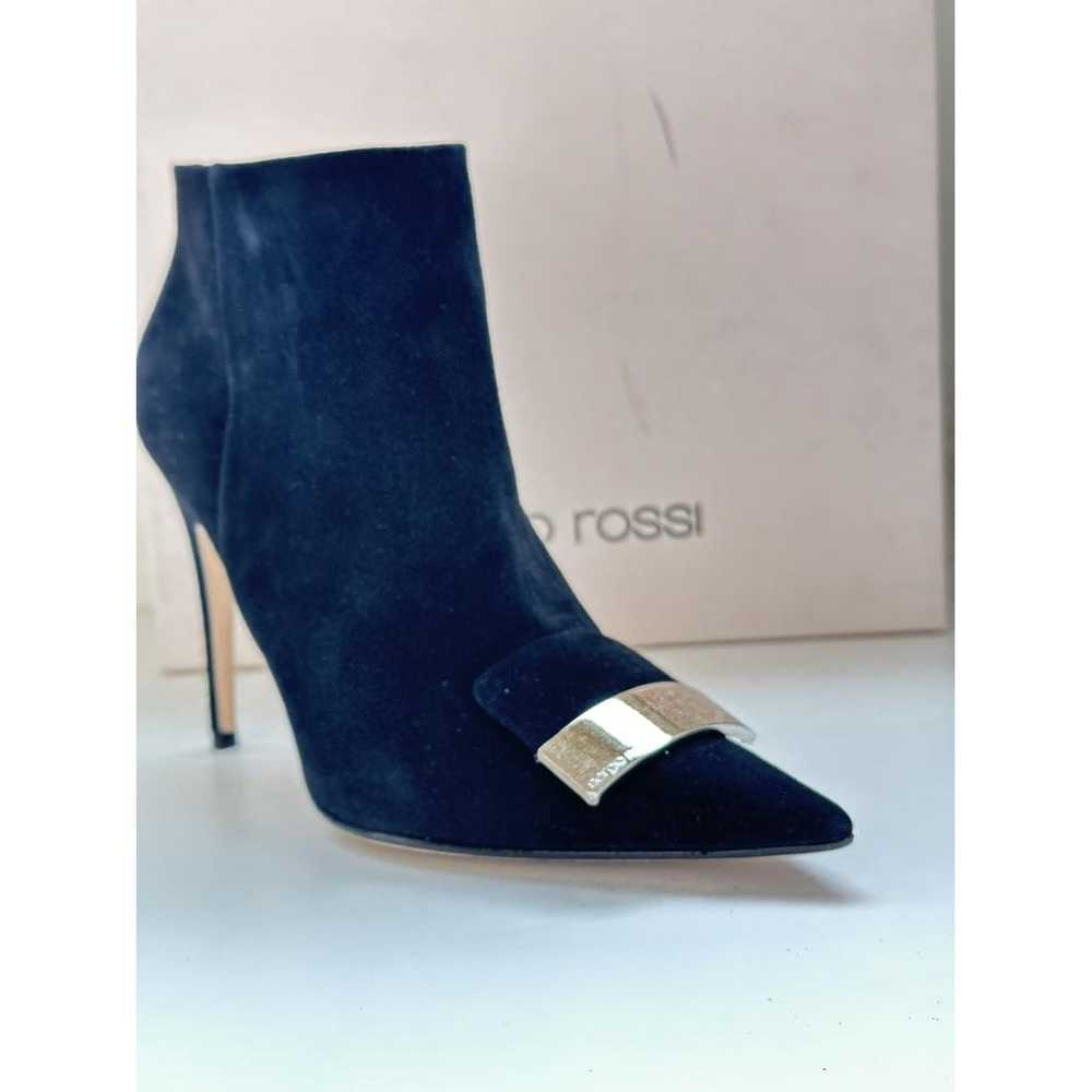 Sergio Rossi Sr1 leather ankle boots - image 7