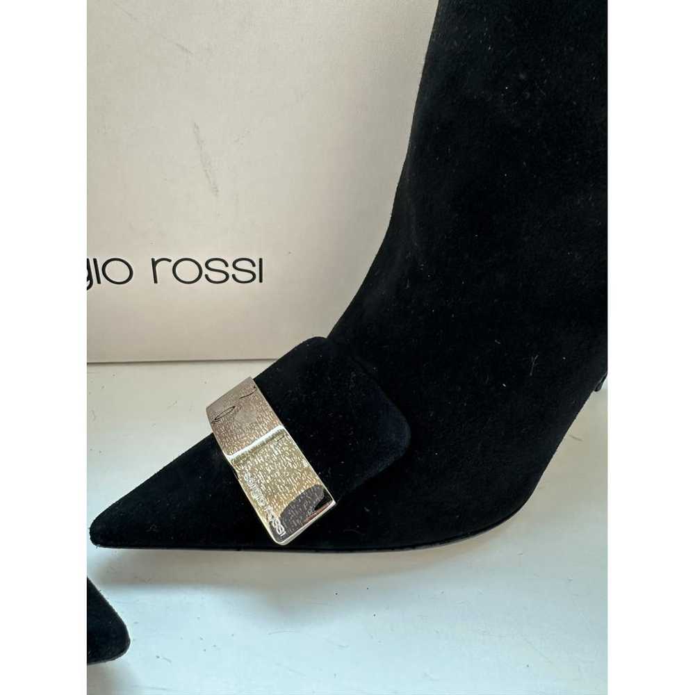 Sergio Rossi Sr1 leather ankle boots - image 9