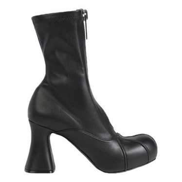 Stella McCartney Leather ankle boots