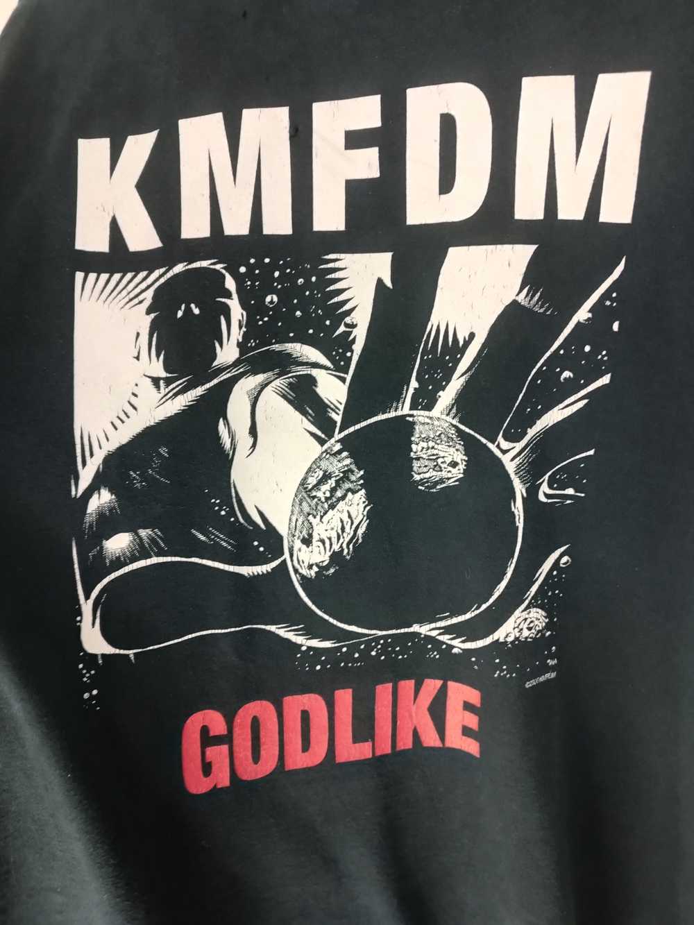 Band Tees × Vintage VINTAGE '05 KMFDM 'GODLIKE' T… - image 10