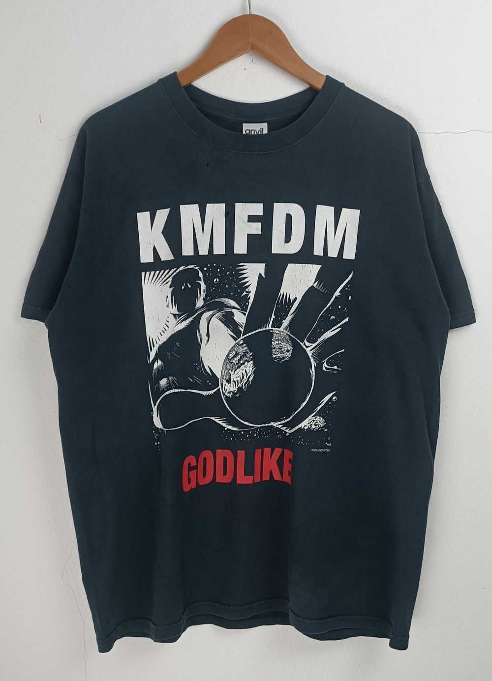 Band Tees × Vintage VINTAGE '05 KMFDM 'GODLIKE' T… - image 3