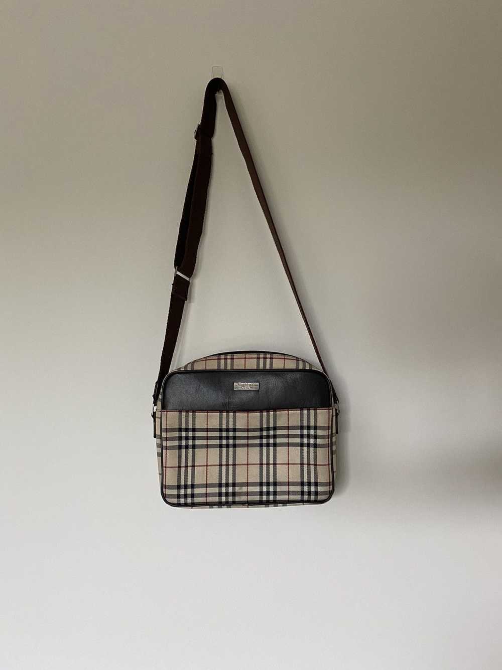 Burberry × Vintage Burberry Blue Label Messenger … - image 1