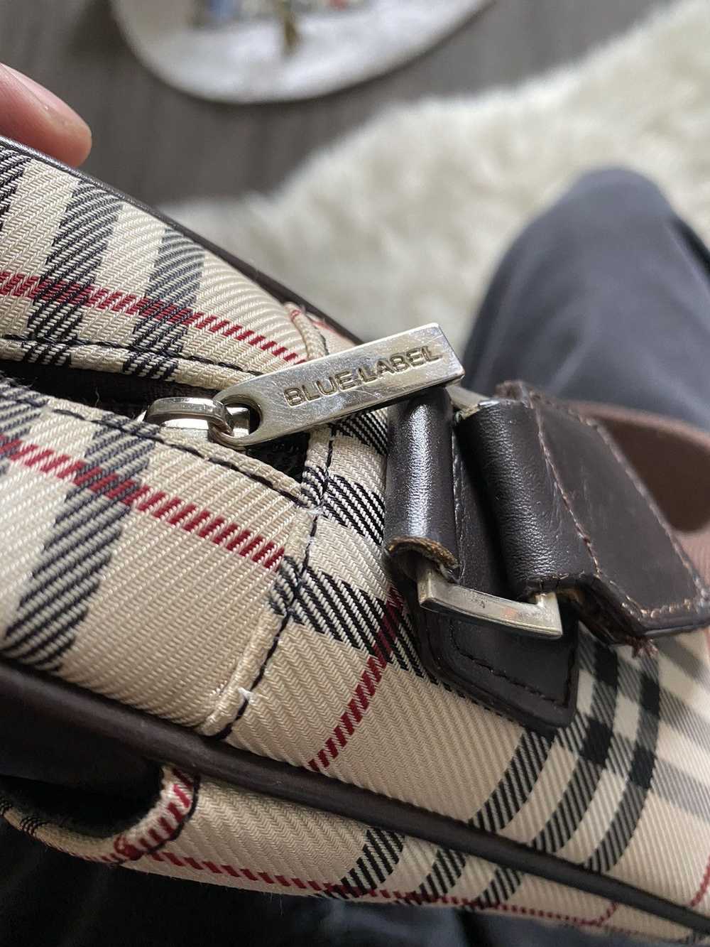 Burberry × Vintage Burberry Blue Label Messenger … - image 5