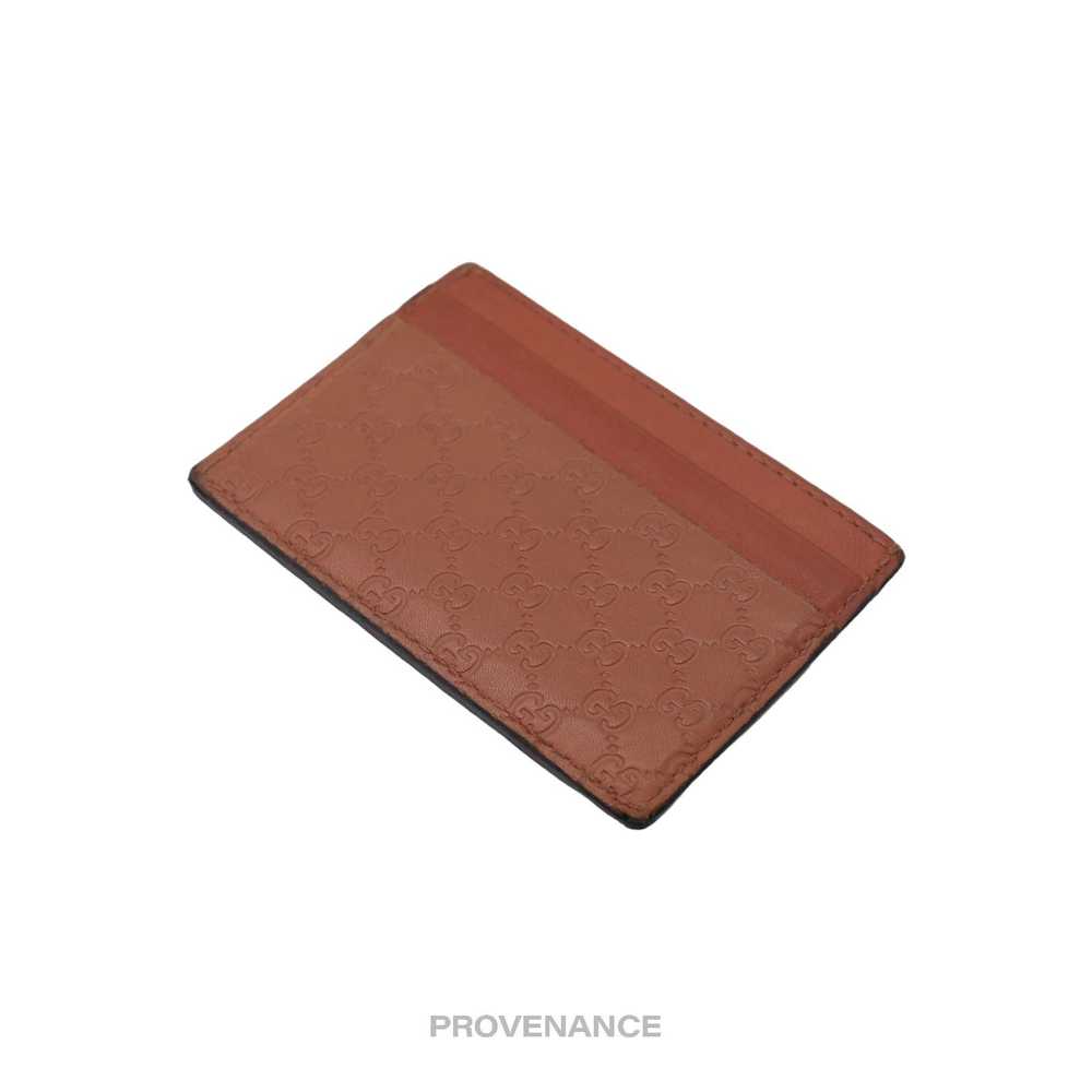 Gucci 🔴 Gucci Card Holder Wallet - Peach MicroGu… - image 3