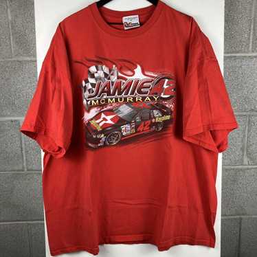 NASCAR × Tee Shirt × Vintage Vintage Y2K Jamie Mc… - image 1