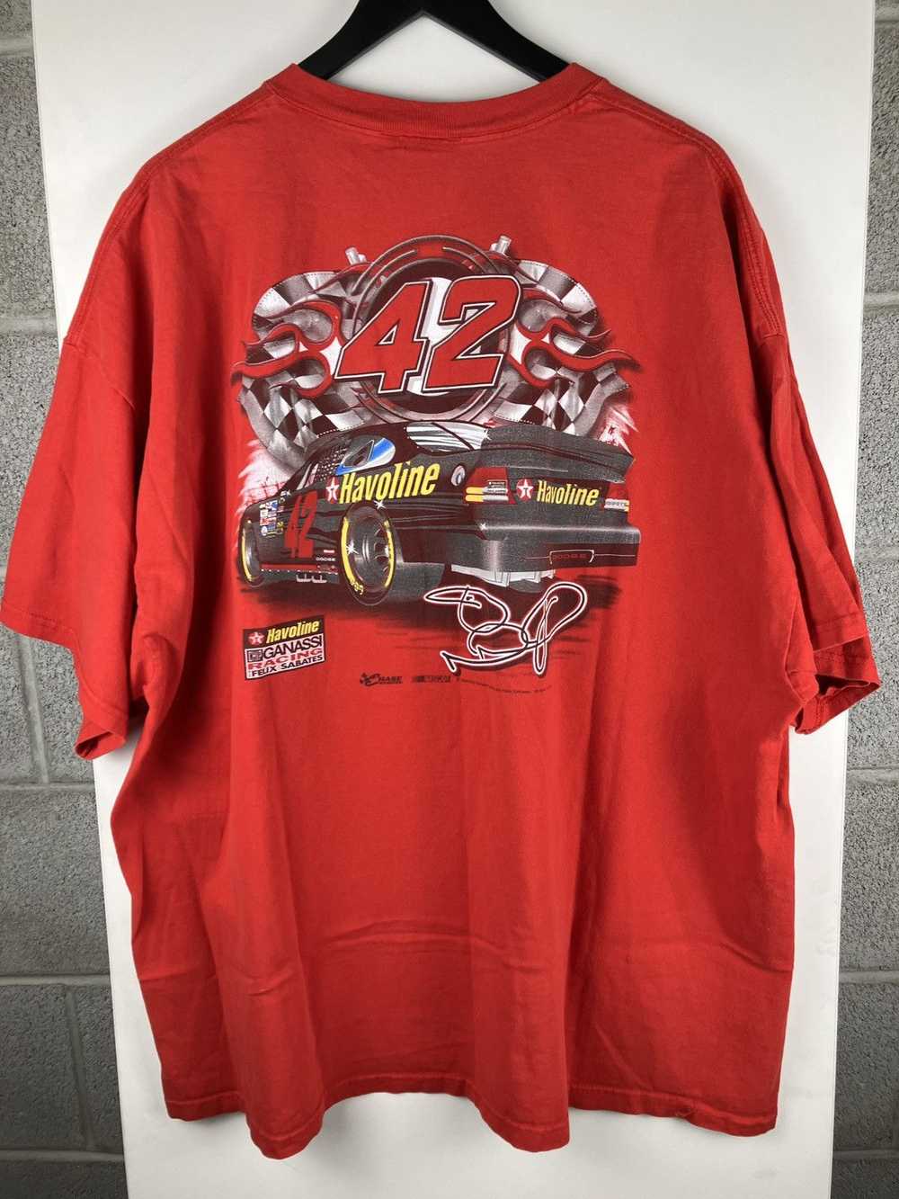 NASCAR × Tee Shirt × Vintage Vintage Y2K Jamie Mc… - image 5