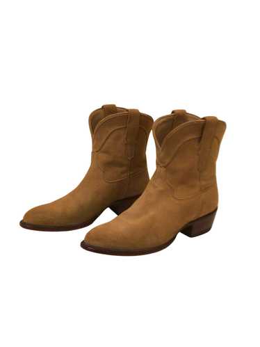 Tecovas Lucy Caramel Suede