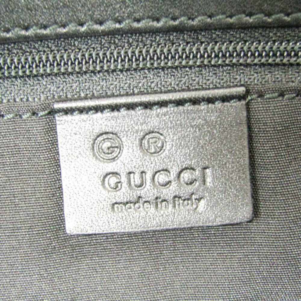 Gucci Gg Canvas Green Canvas Tote Bag (Pre-Owned) - image 7