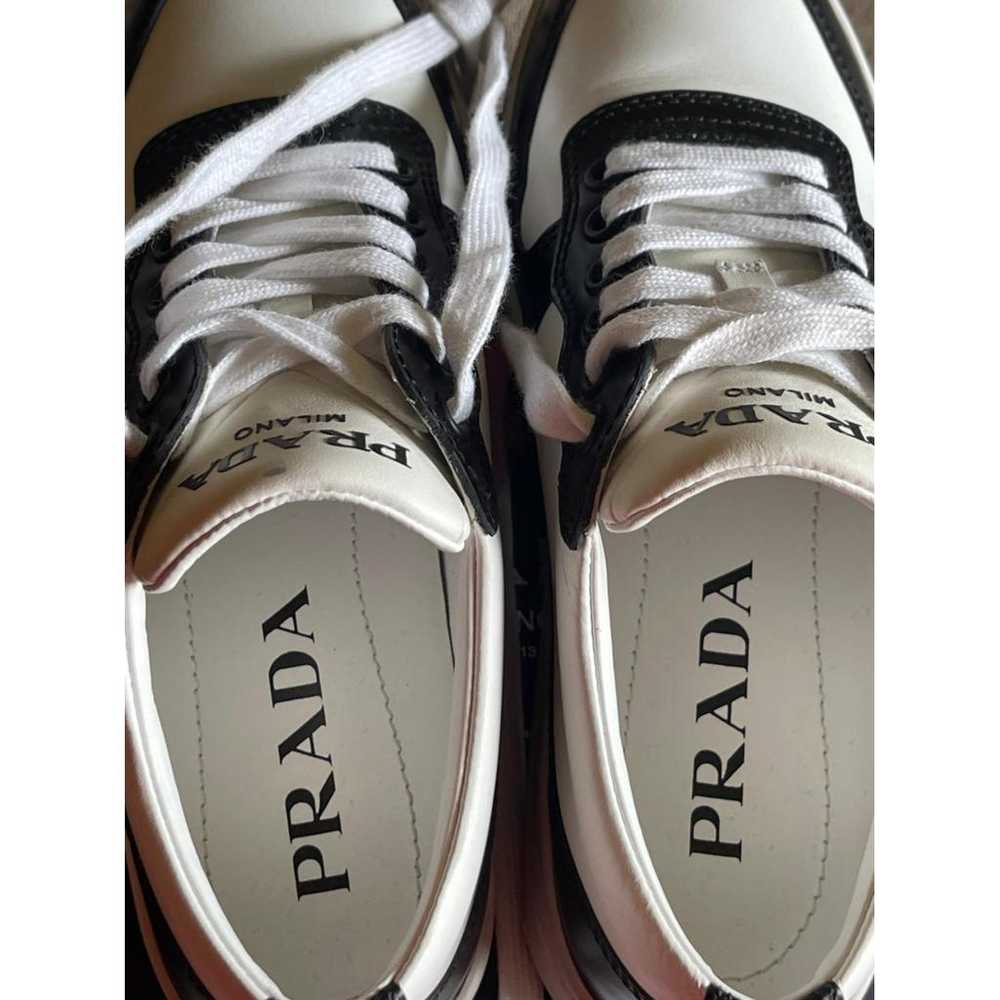 Prada Downtown leather trainers - image 6