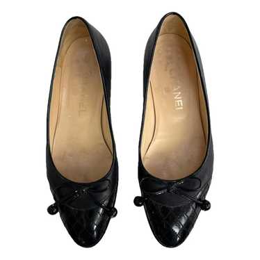 Chanel Leather ballet flats