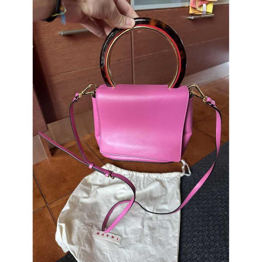 Marni Pannier leather tote - image 8