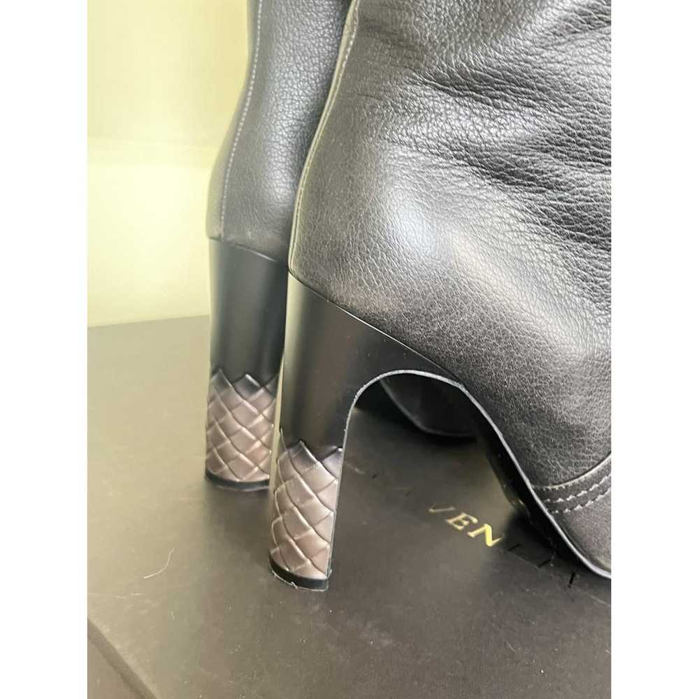 Bottega Veneta Canalazzo leather riding boots - image 2