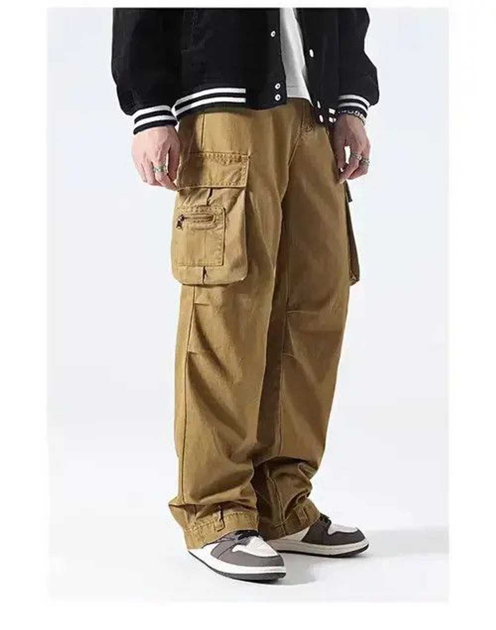 Custom × Streetwear × Vintage fade cargo pants - image 1