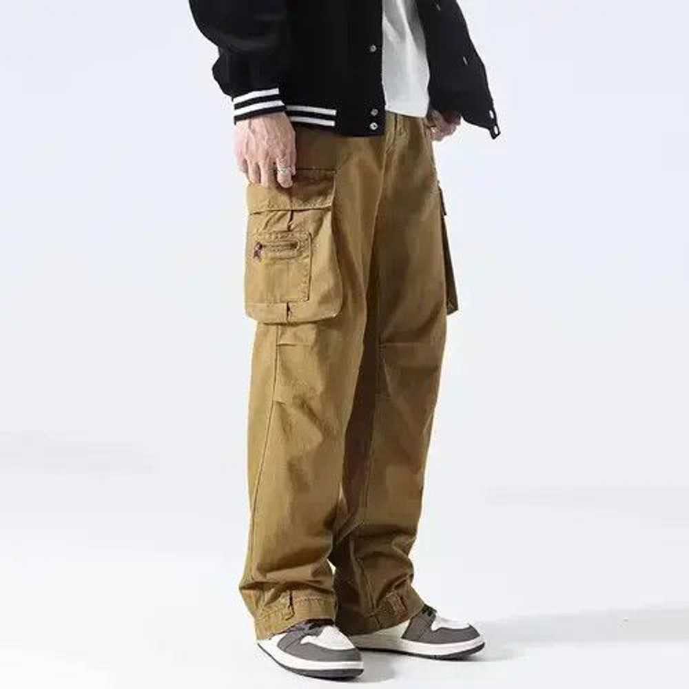 Custom × Streetwear × Vintage fade cargo pants - image 3